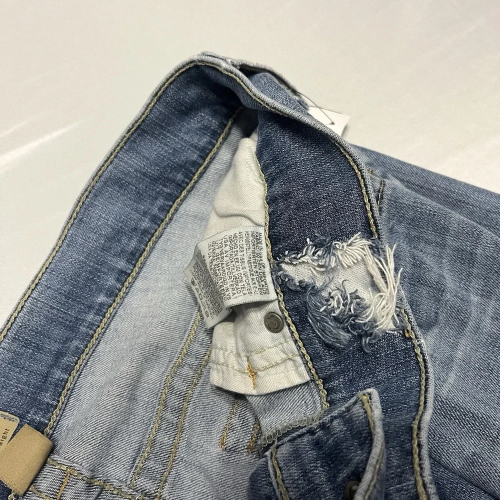 Vintage True Religion Ricky Jeans Relaxed Straight Mens 36x32 Faded Made in USA